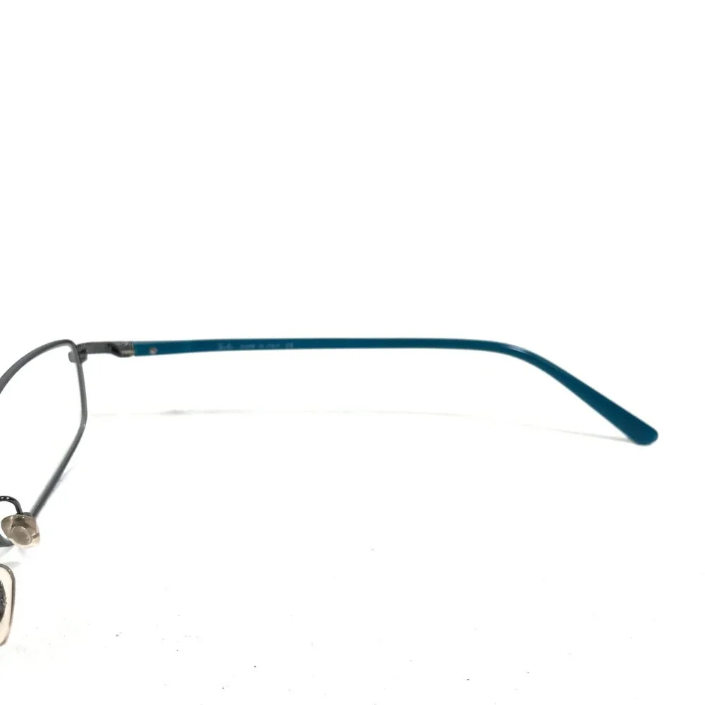 Ray-Ban RB6094 2507 Eyeglasses Frames Blue Silver Rectangular Full Rim 52-17-135
